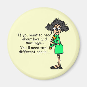 Imán Humor del amor y de la boda