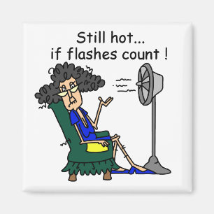 Imán Humor del flash caliente