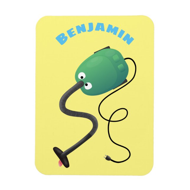 Imán Humor del personalizado de aspiradora de cuajo (Vertical)