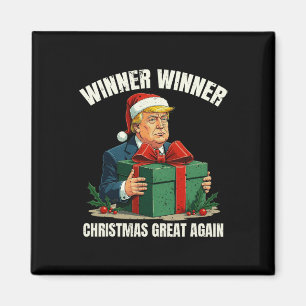 Imán Humor divertida Navidad ganadora de Trump Navidade