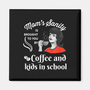 Imán Humor Divertido de Vuelta a la Escuela Mamá_maestr