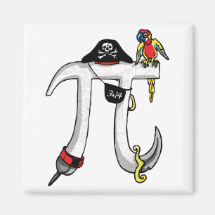 Imán Humor divertido del día de la tarifa pi del pi