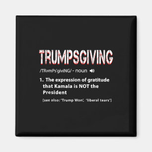 Imán Humor gracioso Trump Trump da Trump Día de Turquía