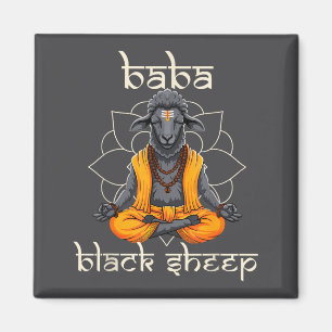 Imán Humor hindú divertido oveja ritual triste sadhu gu