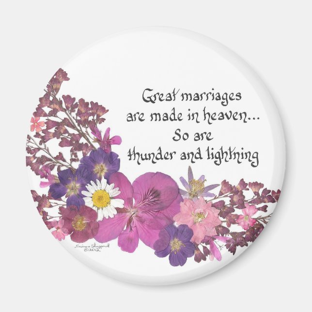 Imán Humor matrimonial (Frente)