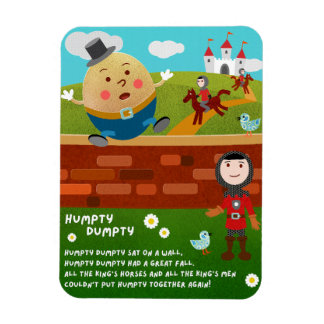 Imán Humpty Dumpty Nursery Rhyme Magnet