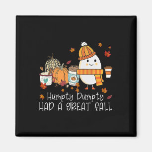 Imán Humpty Dumpty Tuvo Una Gran Caída De Las Hojas De 