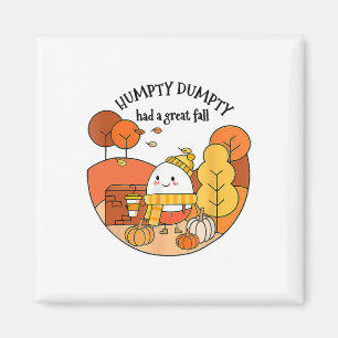 Imán Humpty Dumpty Tuvo Una Gran Caída El Otoño De Acci