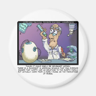 Imán Humpty Geneology Funny Gifts Tees & Collectibles
