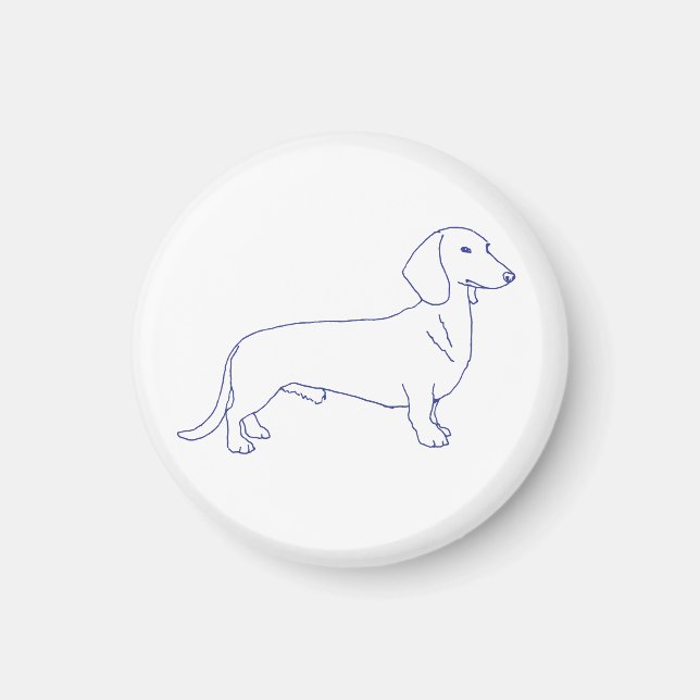 Imán Hunderasse Dackel (Frente)