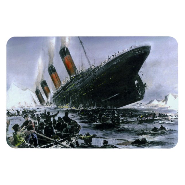 Imán Hundimiento de RMS Titanic (Horizontal)