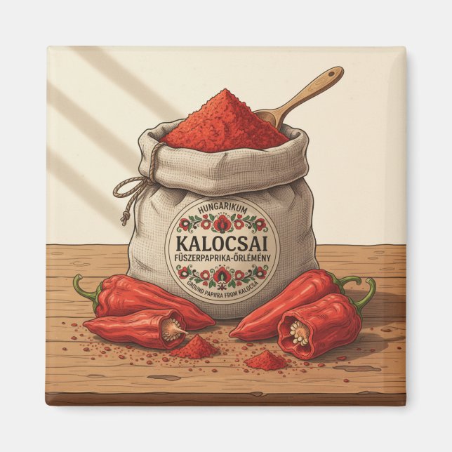 Imán Hungarian Kalocsai Paprika – Red Paprika Powder  (Frente)