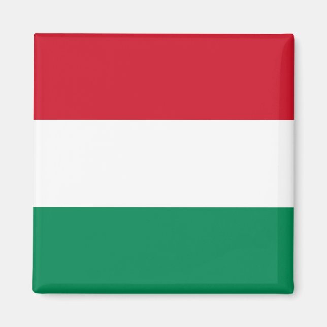 Imán Hungary (Hungarian) Flag (Frente)