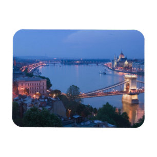 Imán HUNGRÍA, Budapest: Puente de Szechenyi (Cadena), 2