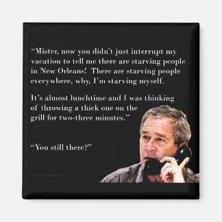 Imán Hungry George W. Bush
