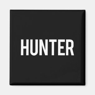 Imán Hunter - Camiseta de regalo genial para fan de nom