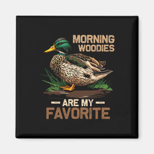 Imán Hunter Morning Woody Es Mi Cacería De Patos Favori