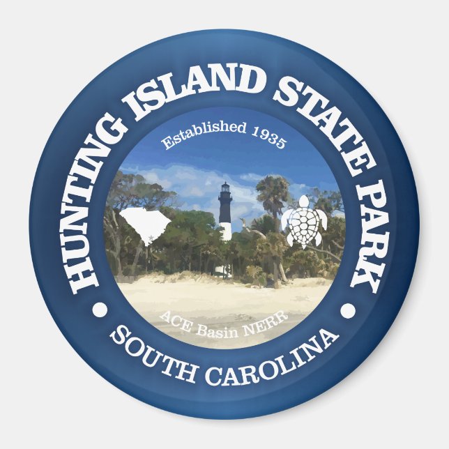 Imán Hunting Island SP (Frente)