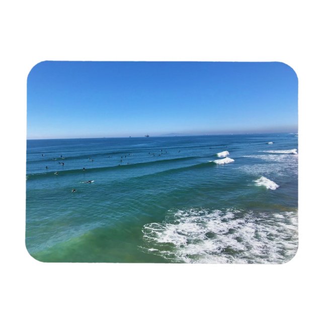 Imán Huntington Beach, California (Horizontal)