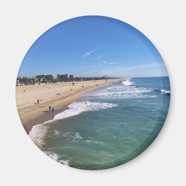 Imán Huntington Beach, California (Frente)