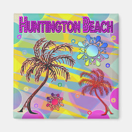 Imán Huntington Beach Happy and Hope Magnet