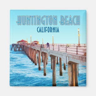 Imán Huntington Beach Pier California