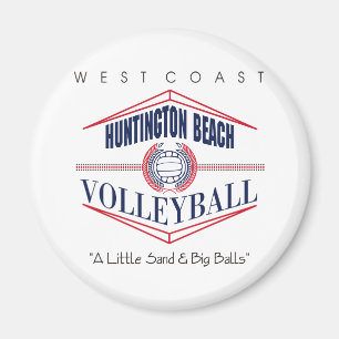Imán Huntington Beach Volleyball Gift