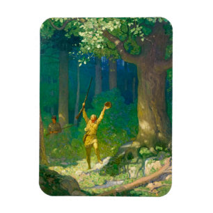 Imán Huntsman por Newell Convers Wyeth