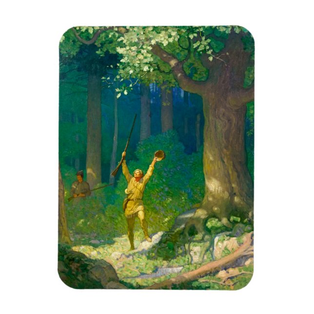 Imán Huntsman por Newell Convers Wyeth (Vertical)