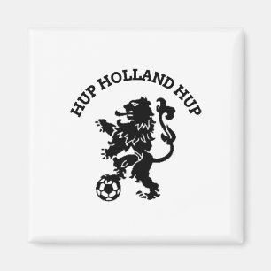 Imán Hup Holanda Hup Fútbol Fútbol Naranja Ll Viaje 