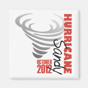 Imán Huracán Sandy 2012