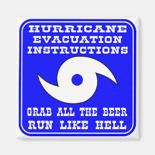 Imán Hurricane Evacuation Instructions Plan
