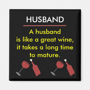 Imán HUSBAND Funny Wimnet