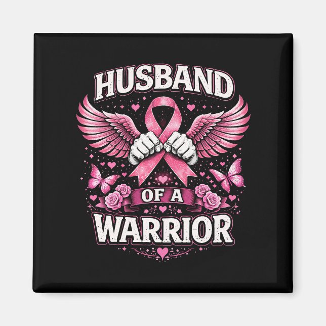 Imán Husband of a Warrior (Frente)