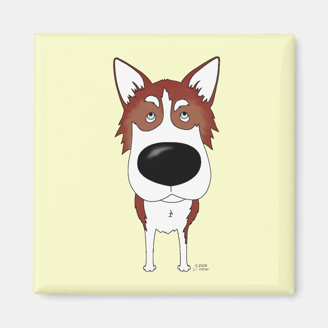Imán Husky Magnet (Frente)
