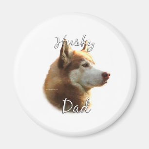 Imán Husky siberiano (rojo) papá 2