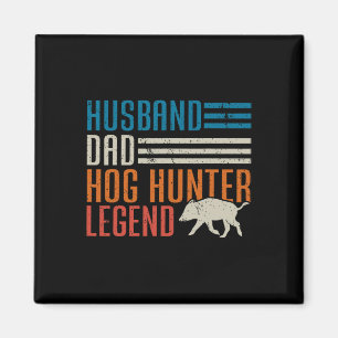 Imán Husnd Dad Hog Hunter Legend Día del Padre Divertid