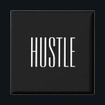 Imán Hustle Magnet<br><div class="desc">Imán con texto Hustle.</div>
