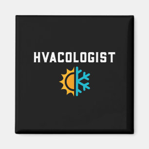 Imán Hvac Tech Gifts Camisetas Co. - Funny Hvac Tech En