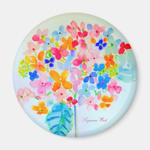 Imán Hydrangea imnet por Ariella & Lily Designs