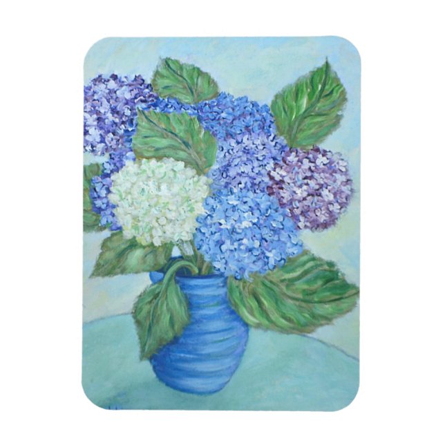 Imán Hydrangea Magnet (Vertical)