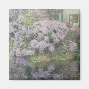 Imán Hydrangeas en los bancos del río Lys, 1898 (oi