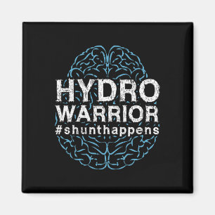 Imán Hydrocephalus Awareness Hydro Warrior Shunt Ocurre
