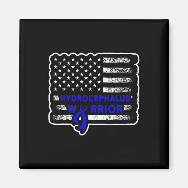 Imán Hydrocephalus Survivor Hardwork US Awareness Warri (Frente)