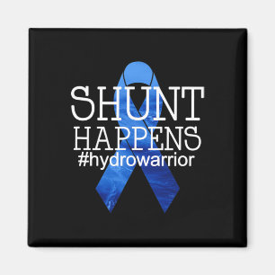 Imán Hydrocephalus Warrior No MÁS B.S. Shunt Ocurre 1