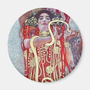 Imán Hygieia por Gustav Klimt