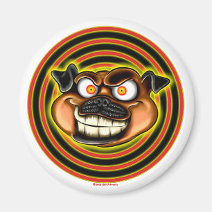 Imán Hypnotic Pug Magnet