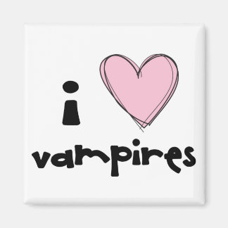 Imán I <3 Vampiros - rosa