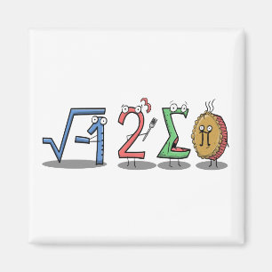 Imán i 8 sum pi (Me Ate Some Pie Math Magnet