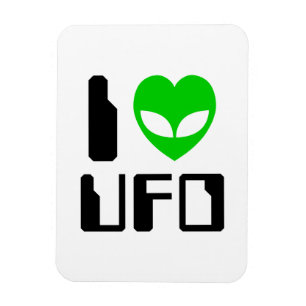 Imán I Alien Heart UFO
